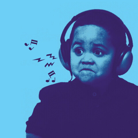 Παιδί με ακουστικά