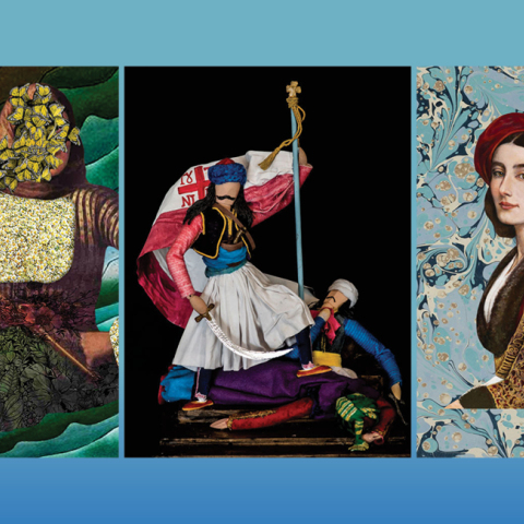 MY for IK: η επανάσταση του 1821 σε μεταξωτά μαντήλια