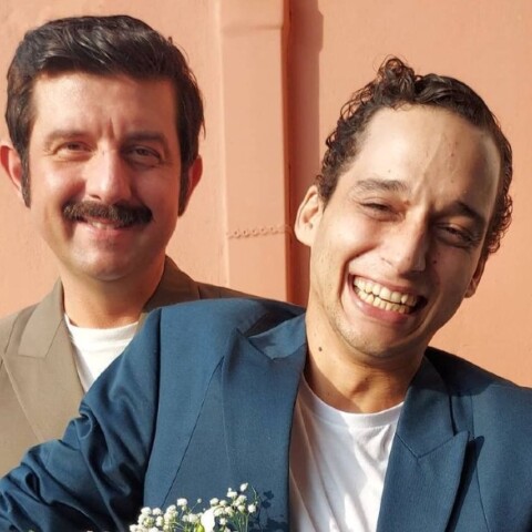 Ο Μιχάλης Οικονόμου και ο Γιώργος Μακρής