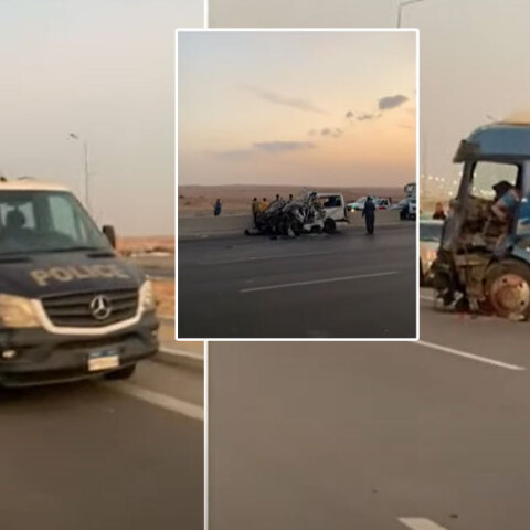 Πολύνεκρο τροχαίο δυστύχημα στην Αίγυπτο, όταν φορτηγό συγκρούστηκε με mini bus