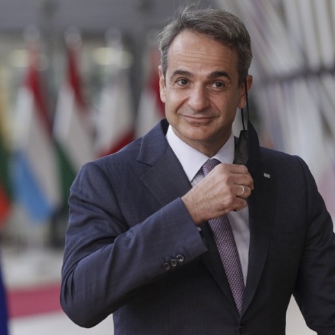 Ο Κυριάκος Μητσοτάκης στη Σύνοδο Κορυφής