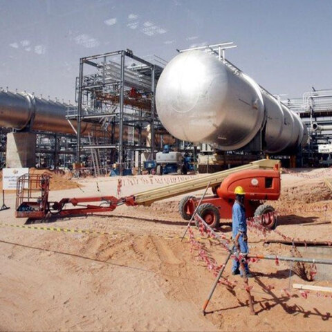 Εγκαταστάσεις της πετρελαϊκής εταιρείας Aramco στη Σαουδική Αραβία