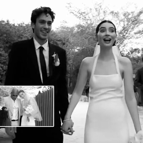 H κόρη του Πολ Γουόκερ (Paul Walker), Meadow, στον γάμο της με τον ηθοποιό Λουίς Θόρντον Άλαν