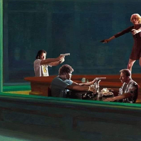 Tα καλύτερα memes με πίνακες του Edward Hopper