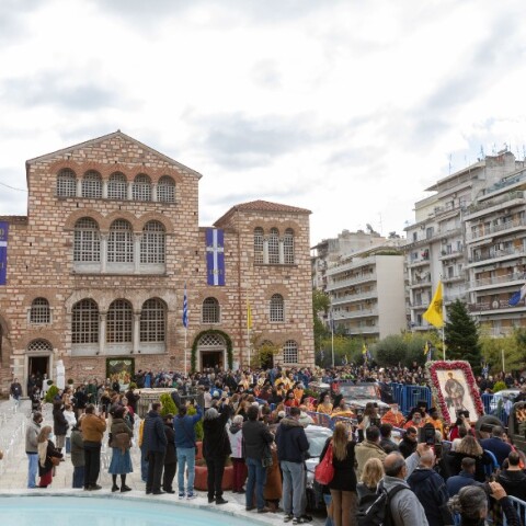 Εικόνες από τους εορτασμούς του Αγίου Δημητρίου