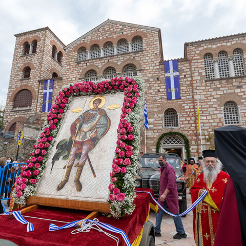 Εορτασμοί για τον πολιούχο της Θεσσαλονίκης Άγιο Δημήτριο
