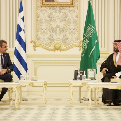 ΕΠΙΣΚΕΨΗ ΤΟΥ ΠΡΩΘΥΠΟΥΡΓΟΥ ΚΥΡΙΑΚΟΥ ΜΗΤΣΟΤΑΚΗ ΣΤΗ ΣΑΟΥΔΙΚΗ ΑΡΑΒΙΑ (2η ΜΕΡΑ) (ΔΗΜΗΤΡΗΣ ΠΑΠΑΜΗΤΣΟΣ/ΓΡΑΦΕΙΟ ΤΥΠΟΥ ΠΡΩΘΥΠΟΥΡΓΟΥ/EUROKINISSI)