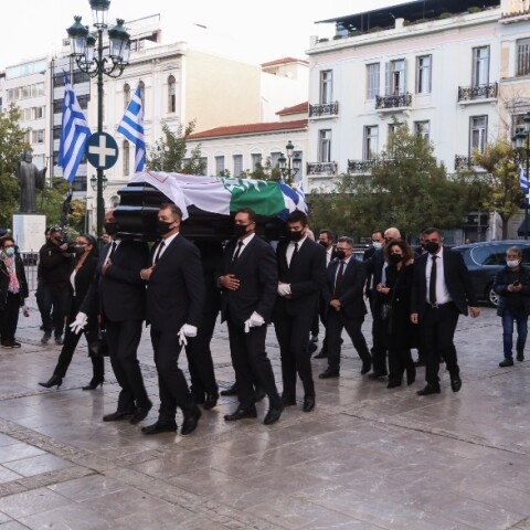 Η σορός της Φώφης Γεννηματά