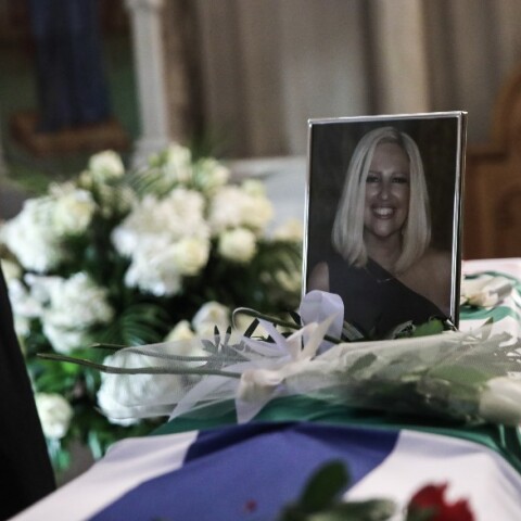 Το φέρετρο της Φώφης Γεννηματά