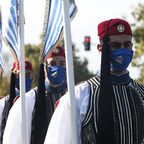 Στρατιωτική παρέλαση στη Θεσσαλονίκη για την 28η Οκτωβρίου 1940 και την Επέτειο του «ΟΧΙ»