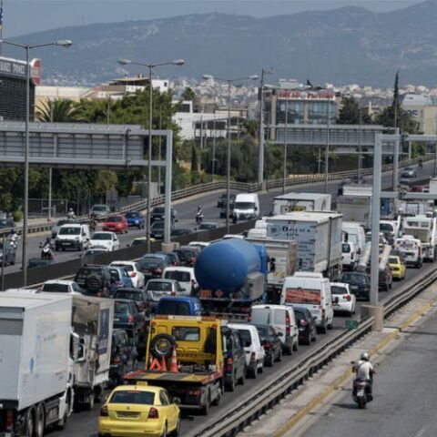 Μποτιλιάρισμα στην Αττική Οδό 