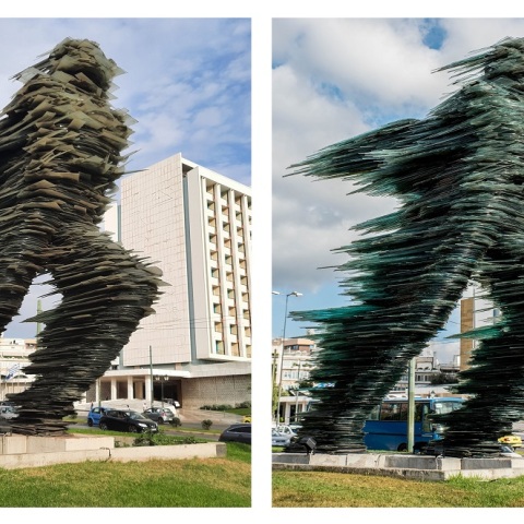 Καθαρίστηκε μετά από 7 χρόνια ο «Δρομέας» του Κ. Βαρώτσου	