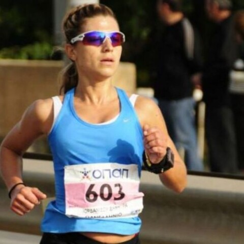 Η μαραθωνοδρόμος Δήμητρα Ιορδανίδου