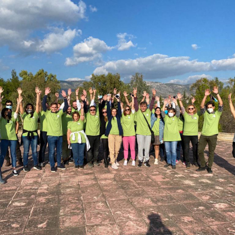 Η KRAFT Paints συνέβαλε στη δενδροφυτεύση του Ασπρόπυργου  