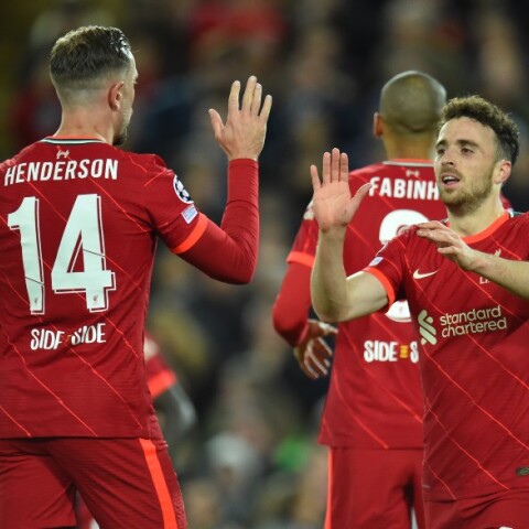 Παίκτες της Λίβερπουλ μετά το ματς με την Ατλέτικο Μαδρίτης