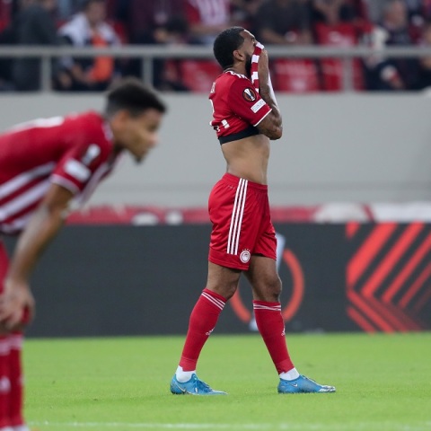 EUROPA LEAGUE 2021-2022 / ΟΣΦΠ - ΑΙΝΤΡΑΧΤ (KLODIAN LATO / EUROKINISSI)