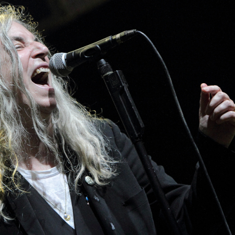 Patti Smith - Στιγμιότυπο από συναυλία στην Αθήνα