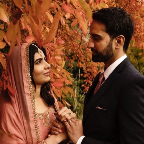 Παντρεύτηκε η κάτοχος Νόμπελ Ειρήνης Μαλάλα Γιουσαφζάι