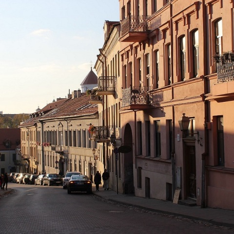 Στιγμιότυπο από το Βίλνιους, Λιθουανία.