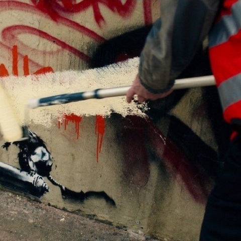 Ο Christopher Walken σβήνει τον αρουραίο του Bansky