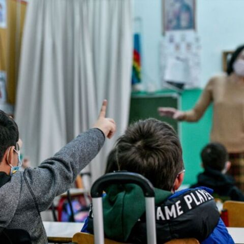 Μαθητές σε σχολική αίθουσα