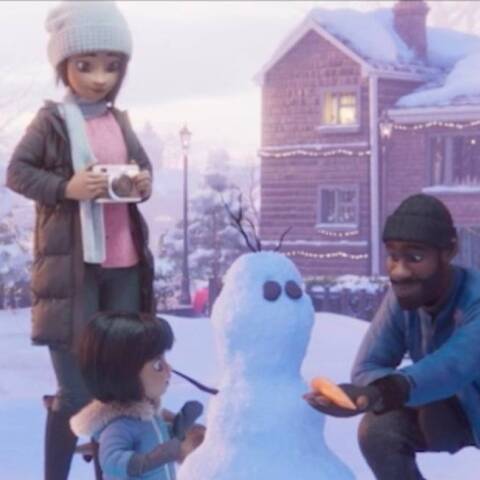 Χριστουγεννιάτικη διαφήμιση