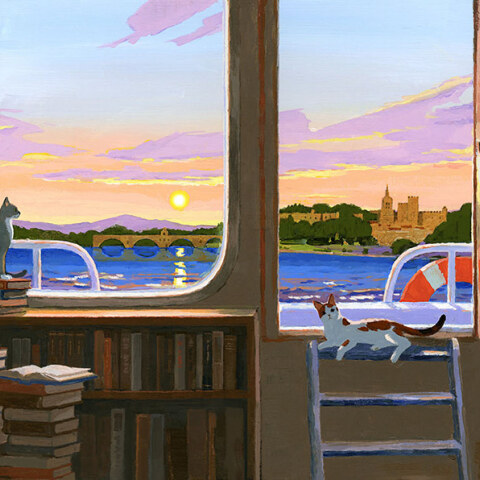  «Μικρό παριζιάνικο βιβλιοπωλείο» της Nina George από τη Makoto Funatsu