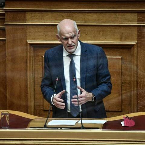 Ομιλία του Γιώργου Παπανδρέου στη Βουλή