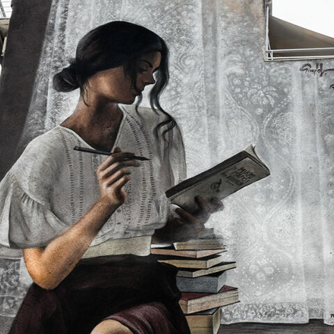 Τοιχογραφία στο κέντρο της Αθήνας (ΦΩΤΟ ΑΡΧΕΙΟΥ) - Τα κρούσματα κορωνοϊού σήμερα Τρίτη (16/11) ανακοίνωσε ο ΕΟΔΥ