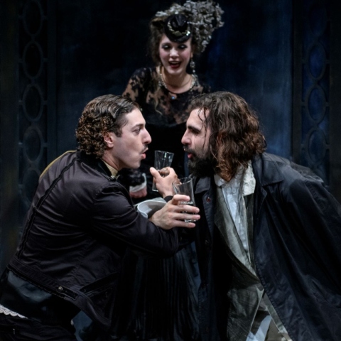 "Συμφορά από το πολύ μυαλό" του Αλεξάντρ Γκριμπογέντοφ, σε σκηνοθεσία Στάθη Λιβαθινού, στο θέατρο οδού Κυκλάδων - Λευτέρης Βογιατζής