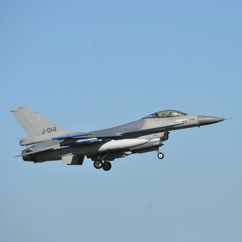 Πτώση F-16 στην Ανδραβίδα σε εκπαιδευτική πτήση (ΦΩΤΟ ΑΡΧΕΙΟΥ)