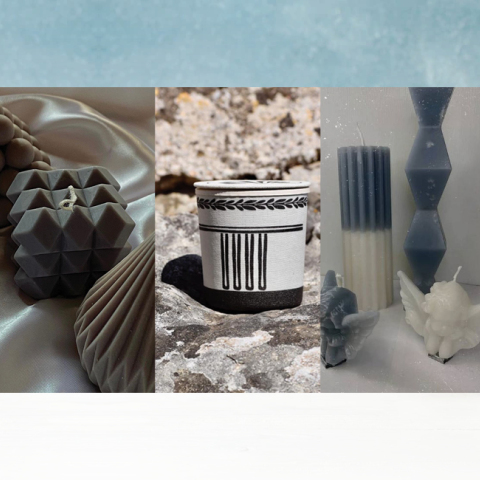 5 ελληνικά brands με χειροποίητα φυτικά κεριά σόγιας