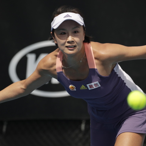 Η τενίστρια Peng Shuai 