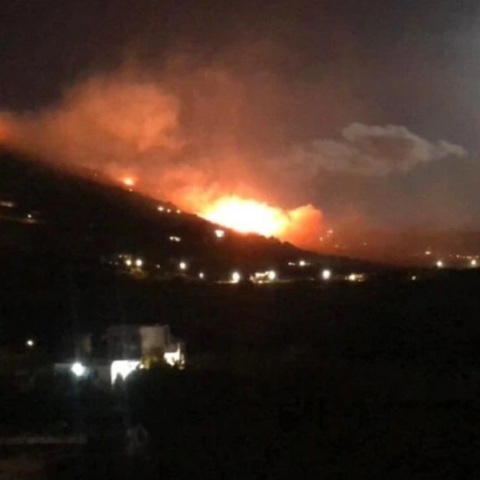 Φωτιά στην Τήνο