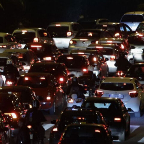 Ουρές χιλιομέτρων στην Αθηνών - Λαμίας μετά από τροχαίο (ΦΩΤΟ ΑΡΧΕΙΟΥ)