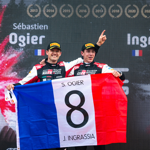 O Sebastien Ogier πρωταθλητής του WRC για 8η φορά