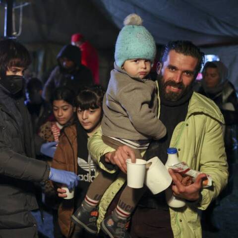 Μετανάστες στα σύνορα Λευκορωσίας - Πολωνίας