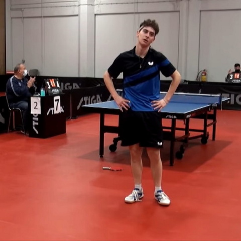 Ο τελικός του Πανελλήνιου Πρωταθλήματος Πινγκ Πονγκ Κ21 ανάμεσα στους Αλέξανδρο Μαδέση και Σωκράτη Γιαννούτσο σημαδεύτηκε από το highlight της χρονιάς