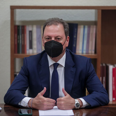 Ο υπουργός Αγροτικής Ανάπτυξης και Τροφίμων Σπήλιος Λιβανός έχει κορωνοϊό