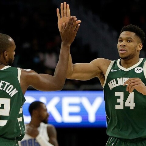 Κρις Μίντλετον και Γιάννης Αντετοκούνμπο