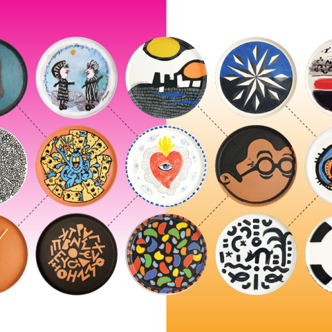 Μουσείο Μπενάκη: 75 εικαστικοί σχεδιάζουν πιάτα για καλό σκοπό