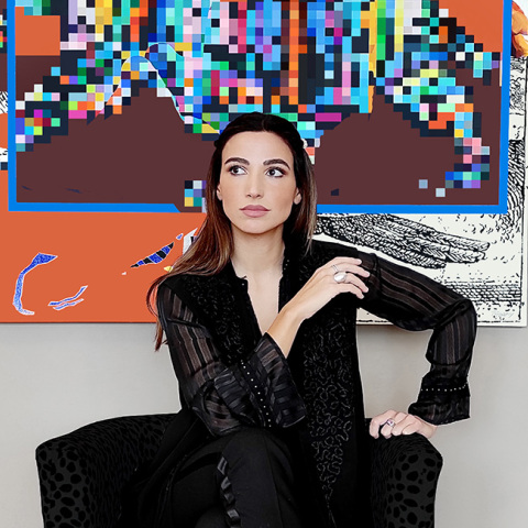 Η εικαστικός Χριστίνα Παπαϊωάννου 