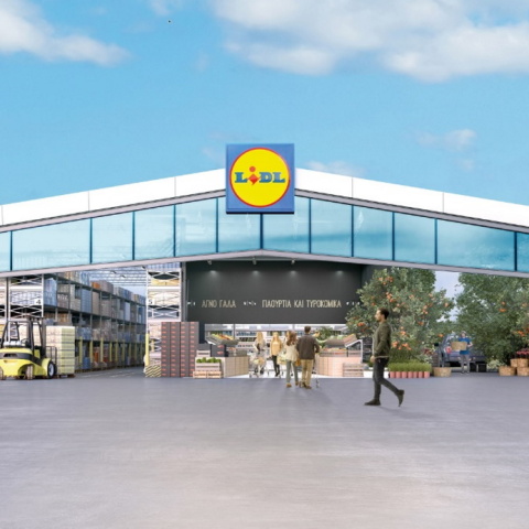 Η Lidl Ελλάς αλλάζει προς το καλύτερο την Ελλάδα στο αύριο.