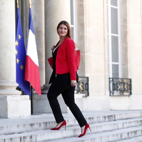 Η υπουργός υποθέσεων του Πολίτη της κυβέρνησης Μακρόν-Καστέξ, Marlène Schiappa