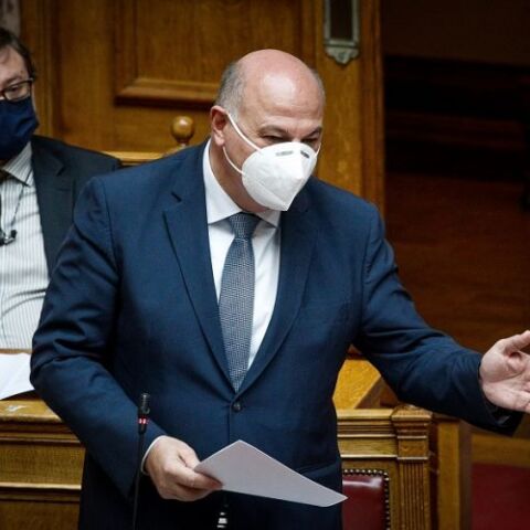 Ο Υπουργός Δικαιοσύνης Κωνσταντίνος Τσιάρας