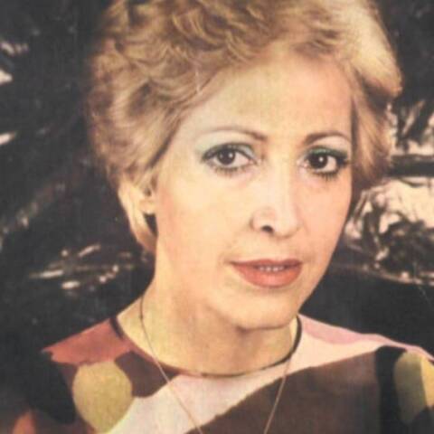 Η τραγουδίστρια Πόλυ Πάνου 