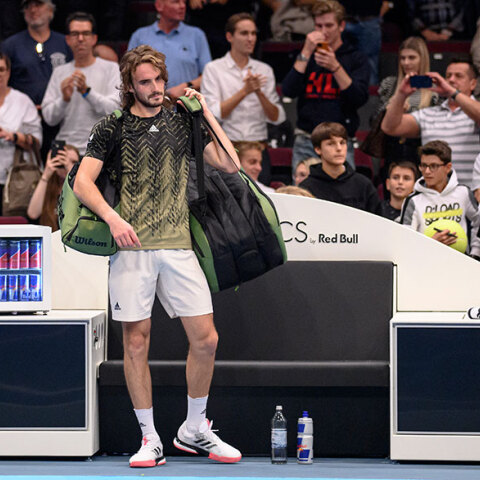 Ο Στέφανος Τσιτσιπάς έκανε εγχείρηση στον αγκώνα του (ΦΩΤΟ ΑΡΧΕΙΟΥ)