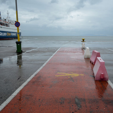Δεμένα πλοία στη Ραφήνα, καθώς η κακοκαιρία βρίσκεται σε εξέλιξη (ΦΩΤΟ ΑΡΧΕΙΟΥ)