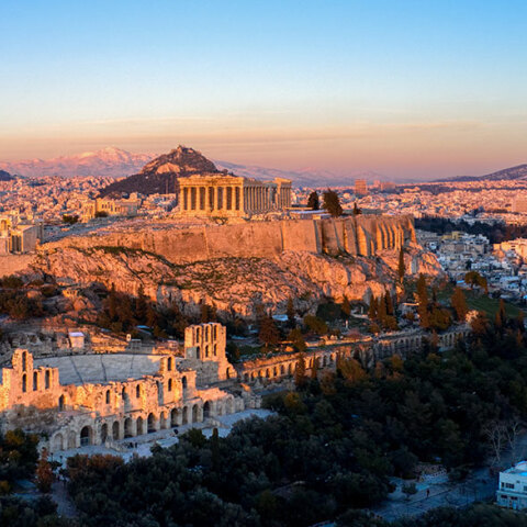 Η Ακρόπολη με τον Παρθενώνα