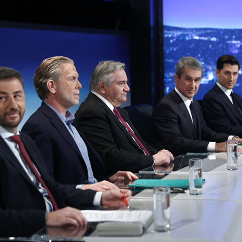 Το debate πριν τις εκλογές ΚΙΝΑΛ στην ΕΡΤ - Οι υποψήφιοι πρόεδροι παρουσίασαν τις θέσεις τους